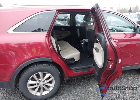 2017 Kia Sorento 2.4L Lx from USA, damaged, VIN 5XYPGDA38HG274711